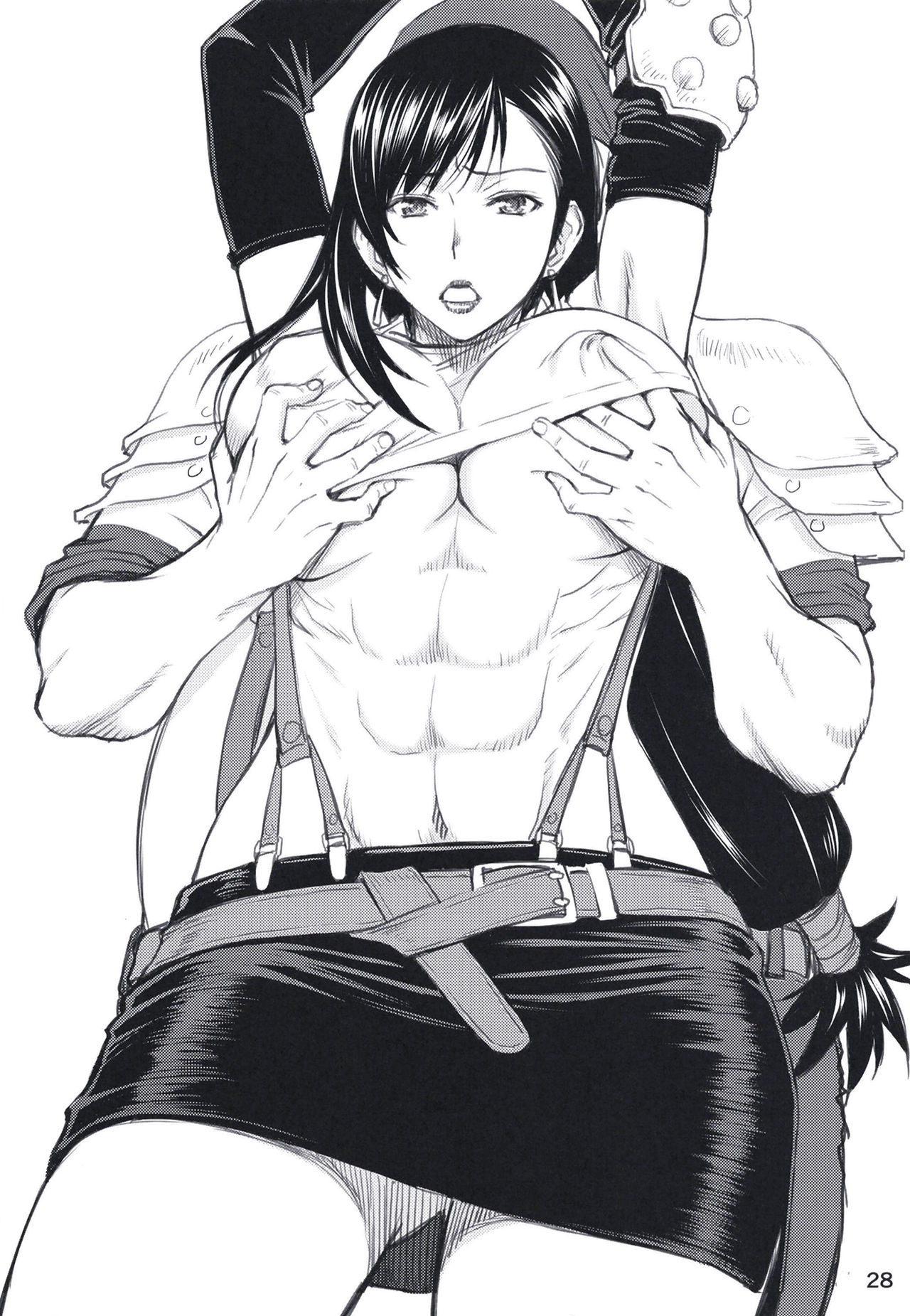Tifa-san no Fuuzoku Kinmu - Page 28