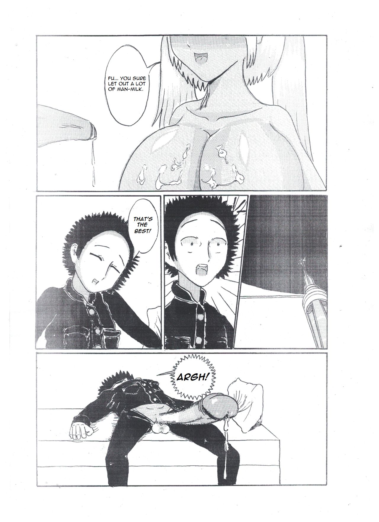 Milk Addiction 英語（エッチの漫画試み) - Page 19