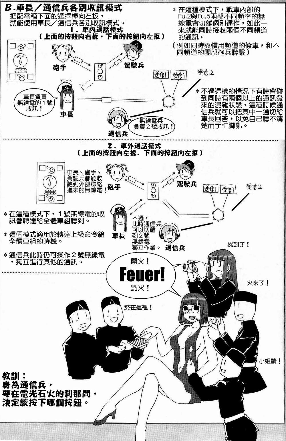 Moeyo! Sensya Gakkou - TigerFibel - Page 12