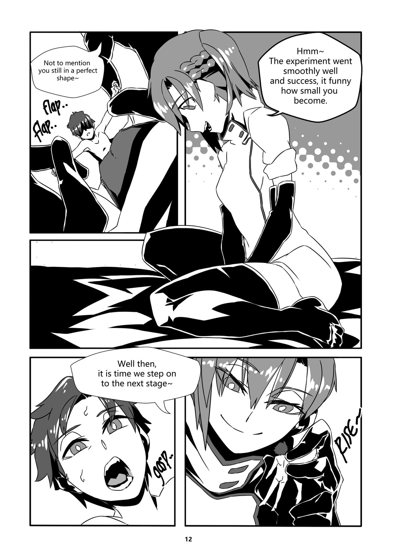 Jintai Shukushou Goudoushi | Body Shrink Joint Comic - Page 11