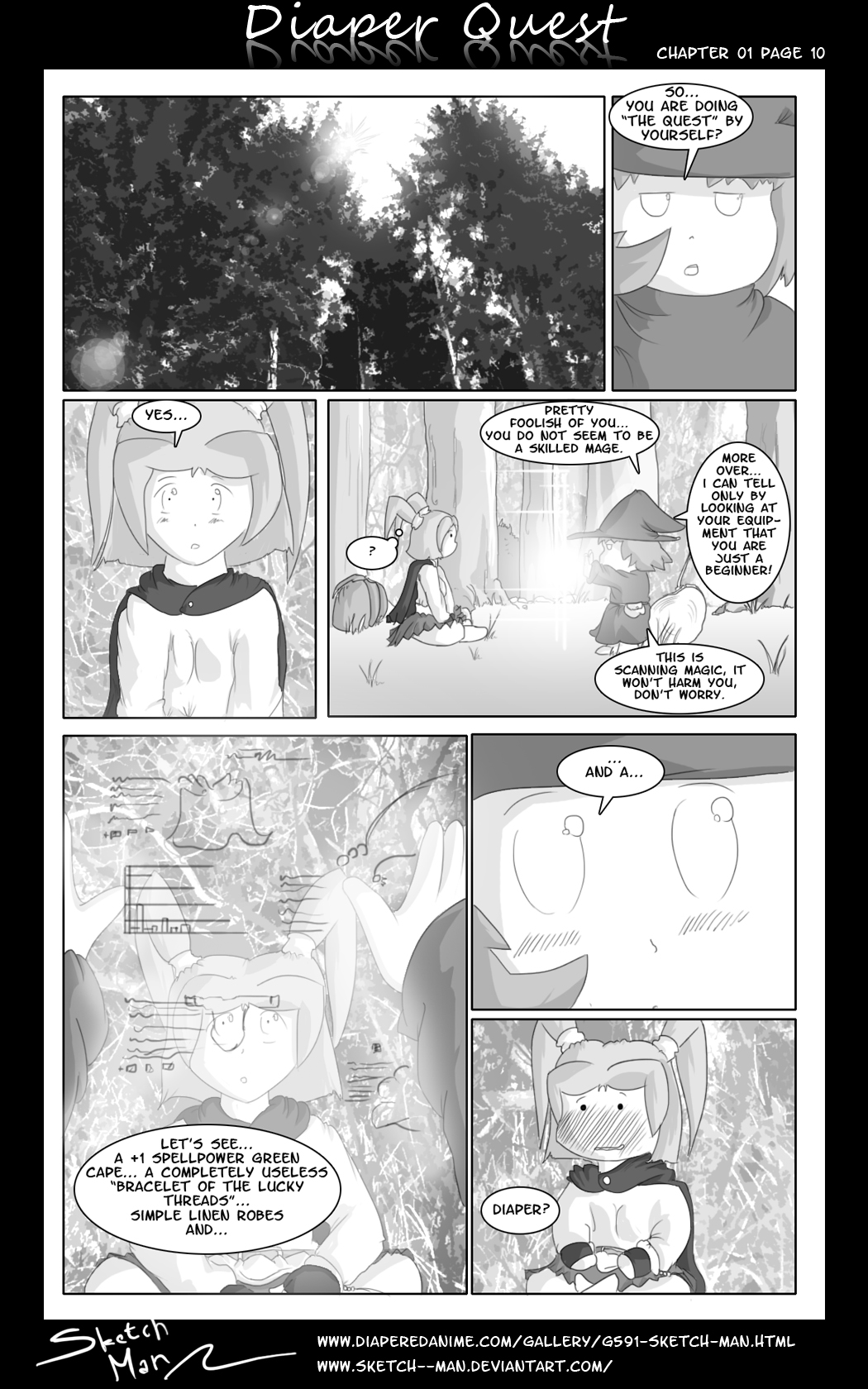 Sketch Man's Diaper Quest Complete - Page 10