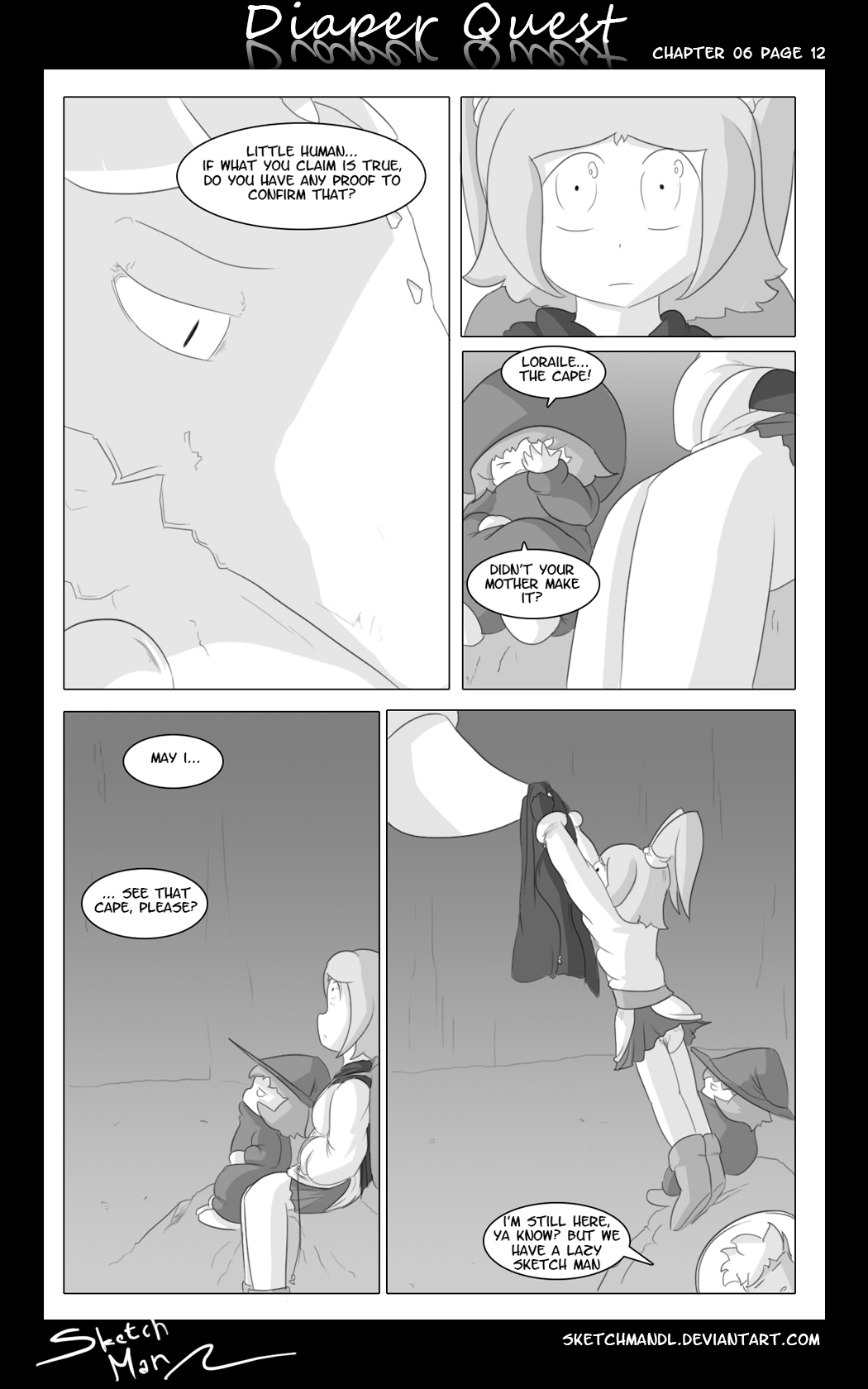 Sketch Man's Diaper Quest Complete - Page 108
