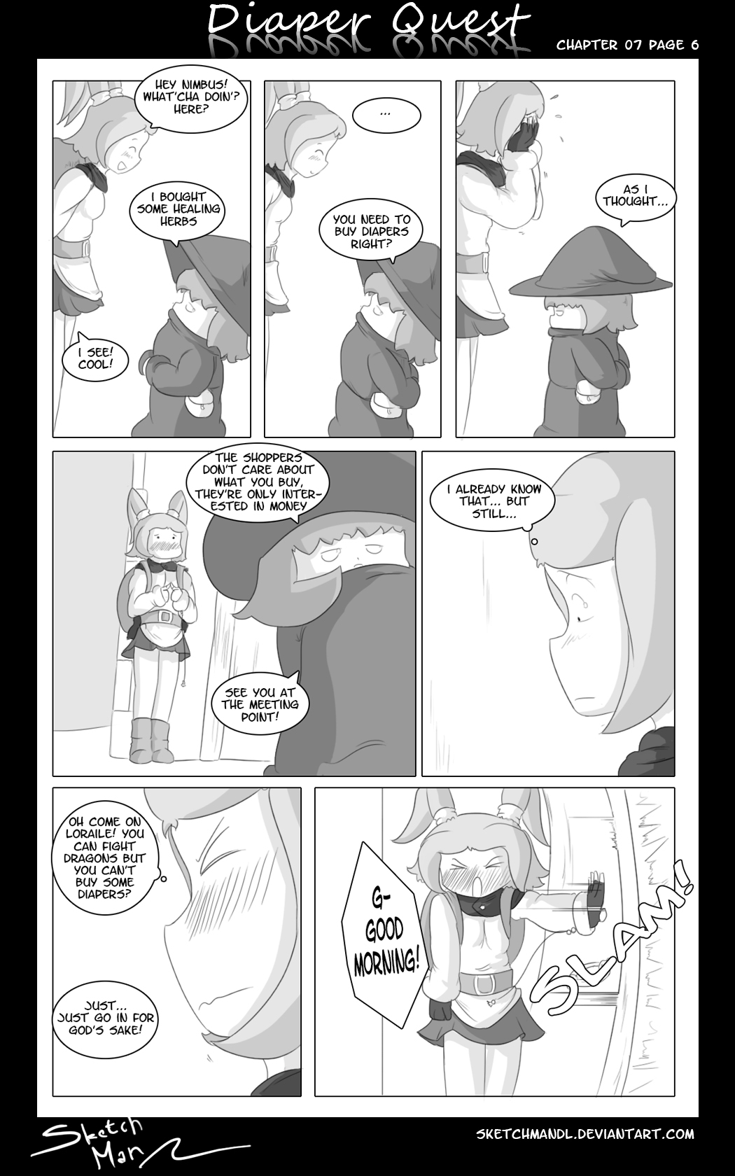 Sketch Man's Diaper Quest Complete - Page 121