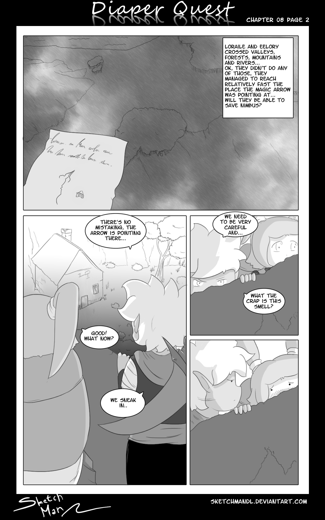 Sketch Man's Diaper Quest Complete - Page 135