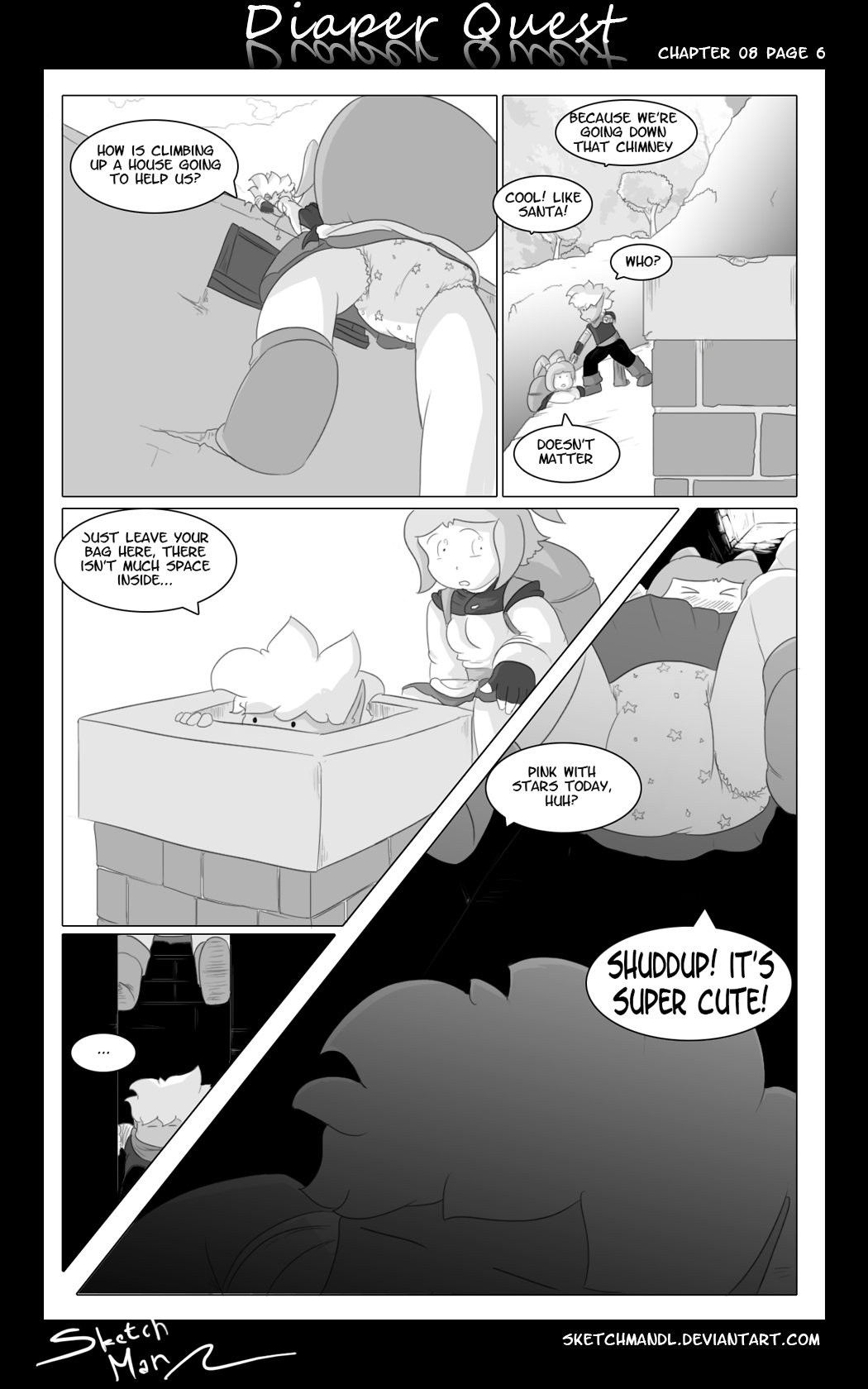 Sketch Man's Diaper Quest Complete - Page 139