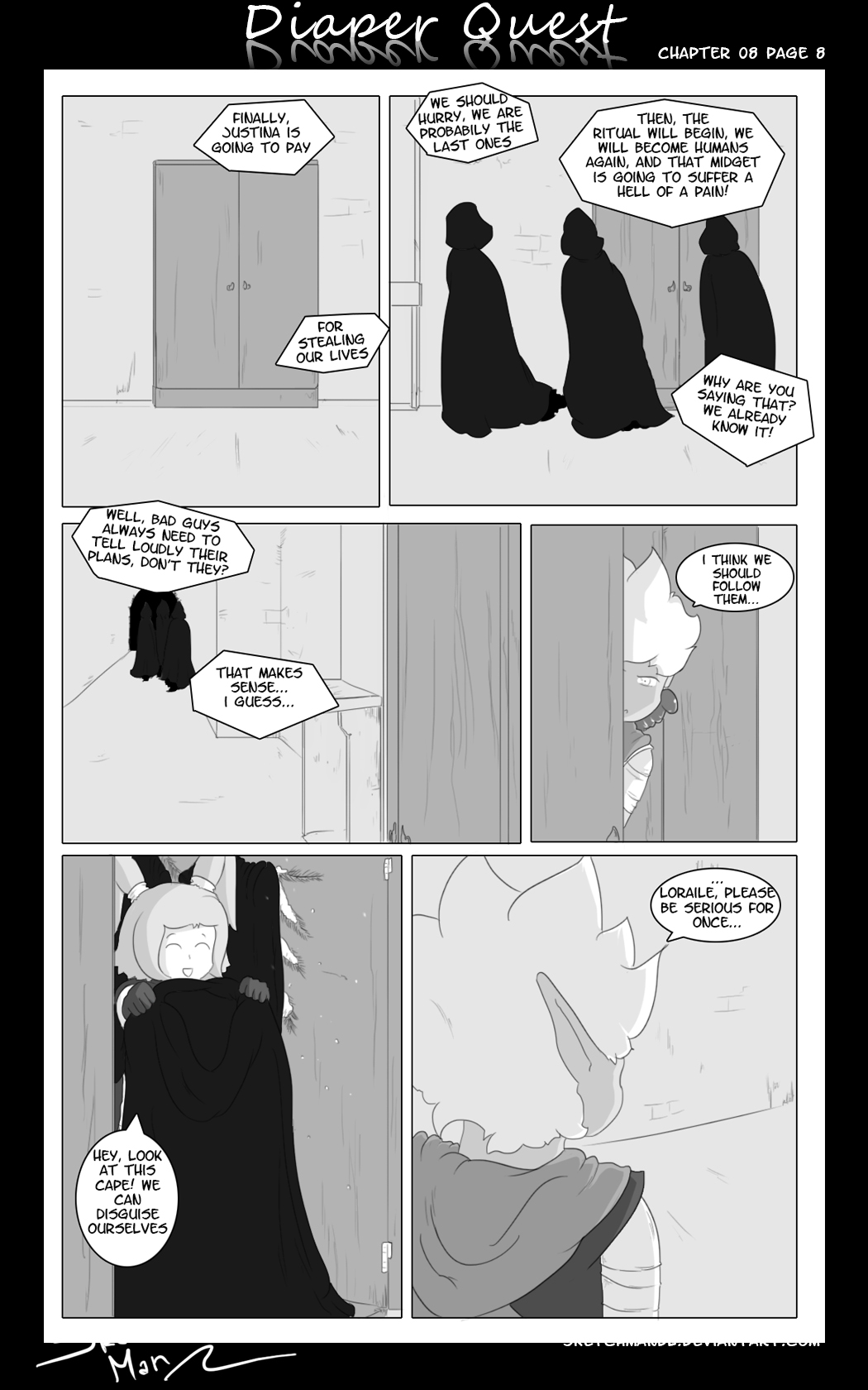 Sketch Man's Diaper Quest Complete - Page 141