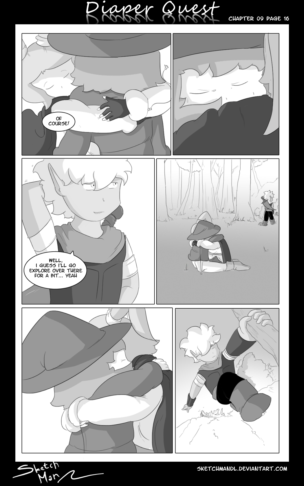 Sketch Man's Diaper Quest Complete - Page 167