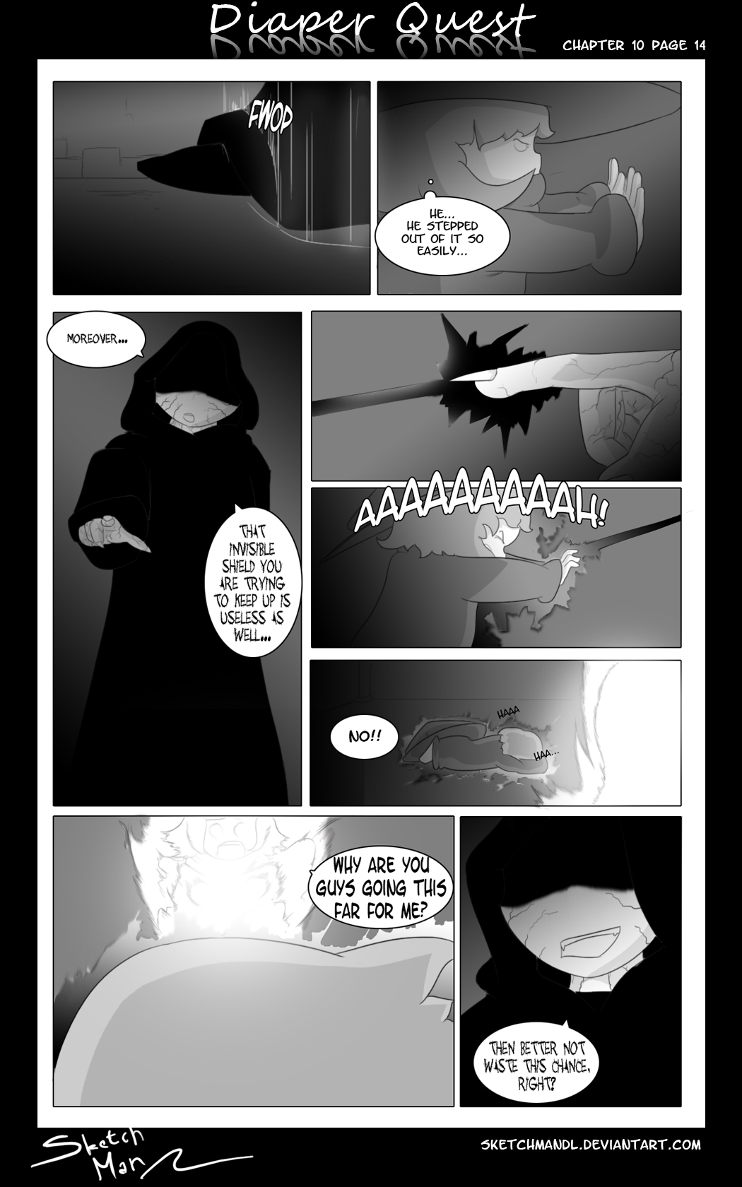 Sketch Man's Diaper Quest Complete - Page 182