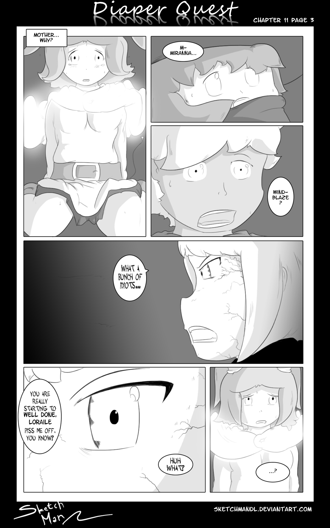 Sketch Man's Diaper Quest Complete - Page 193