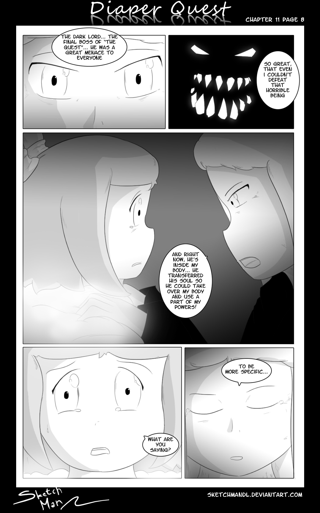 Sketch Man's Diaper Quest Complete - Page 198