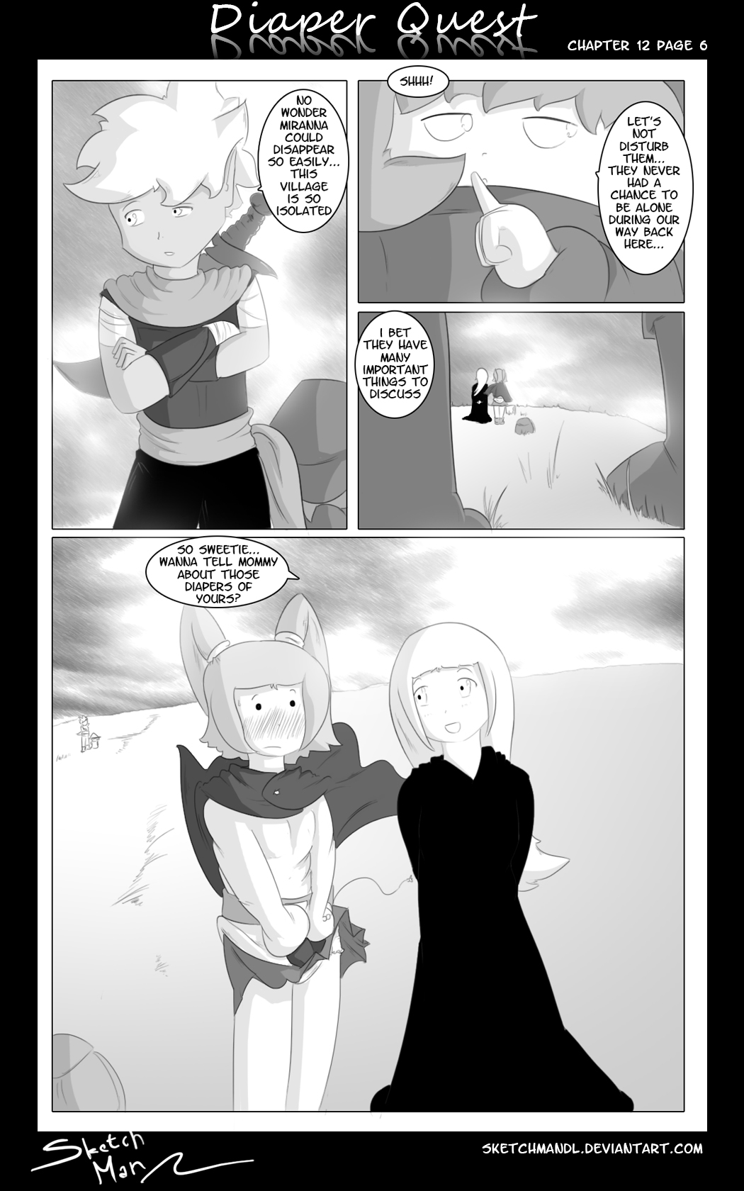 Sketch Man's Diaper Quest Complete - Page 215