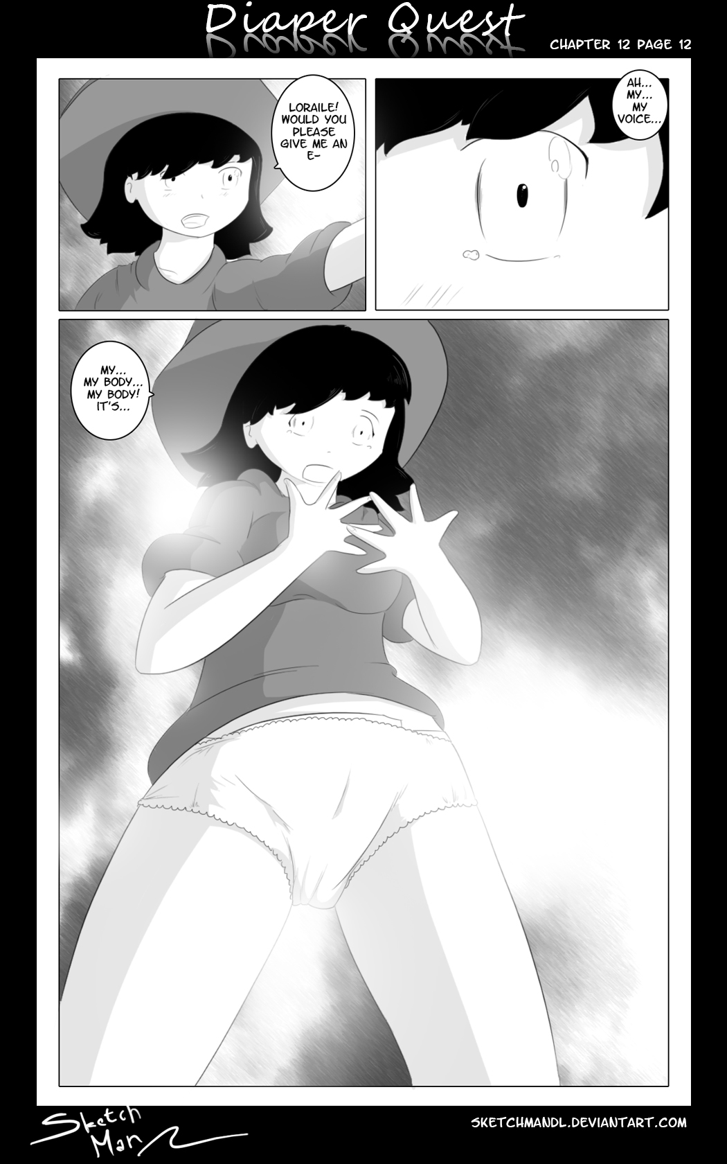 Sketch Man's Diaper Quest Complete - Page 221