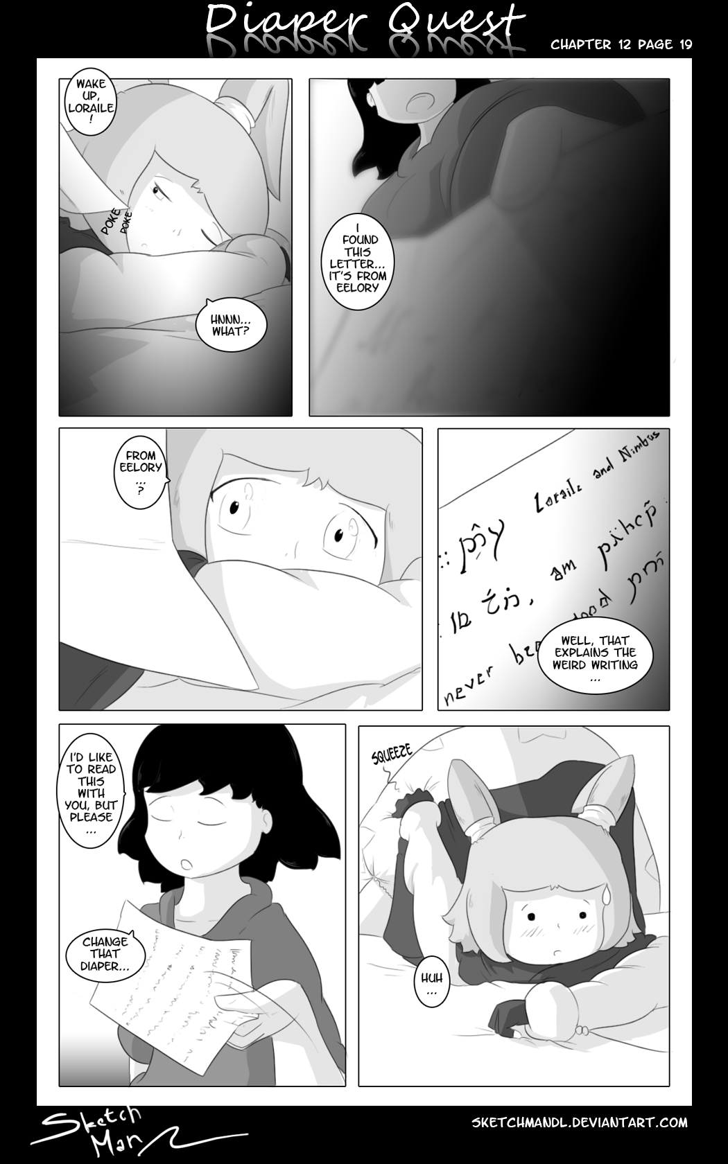 Sketch Man's Diaper Quest Complete - Page 228