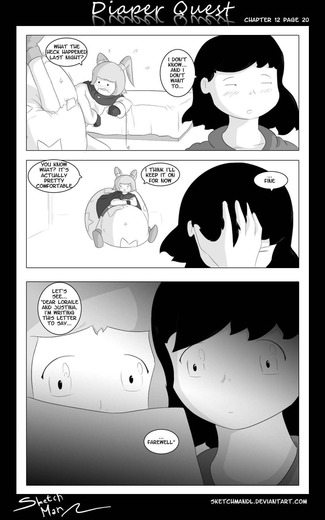 Sketch Man's Diaper Quest Complete - Page 229