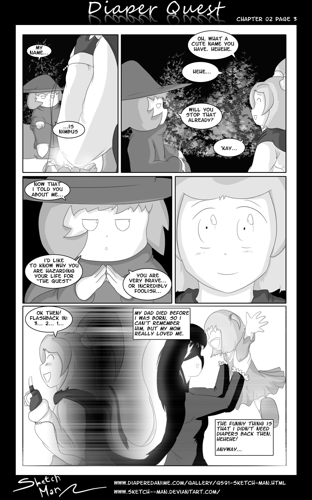 Sketch Man's Diaper Quest Complete - Page 23