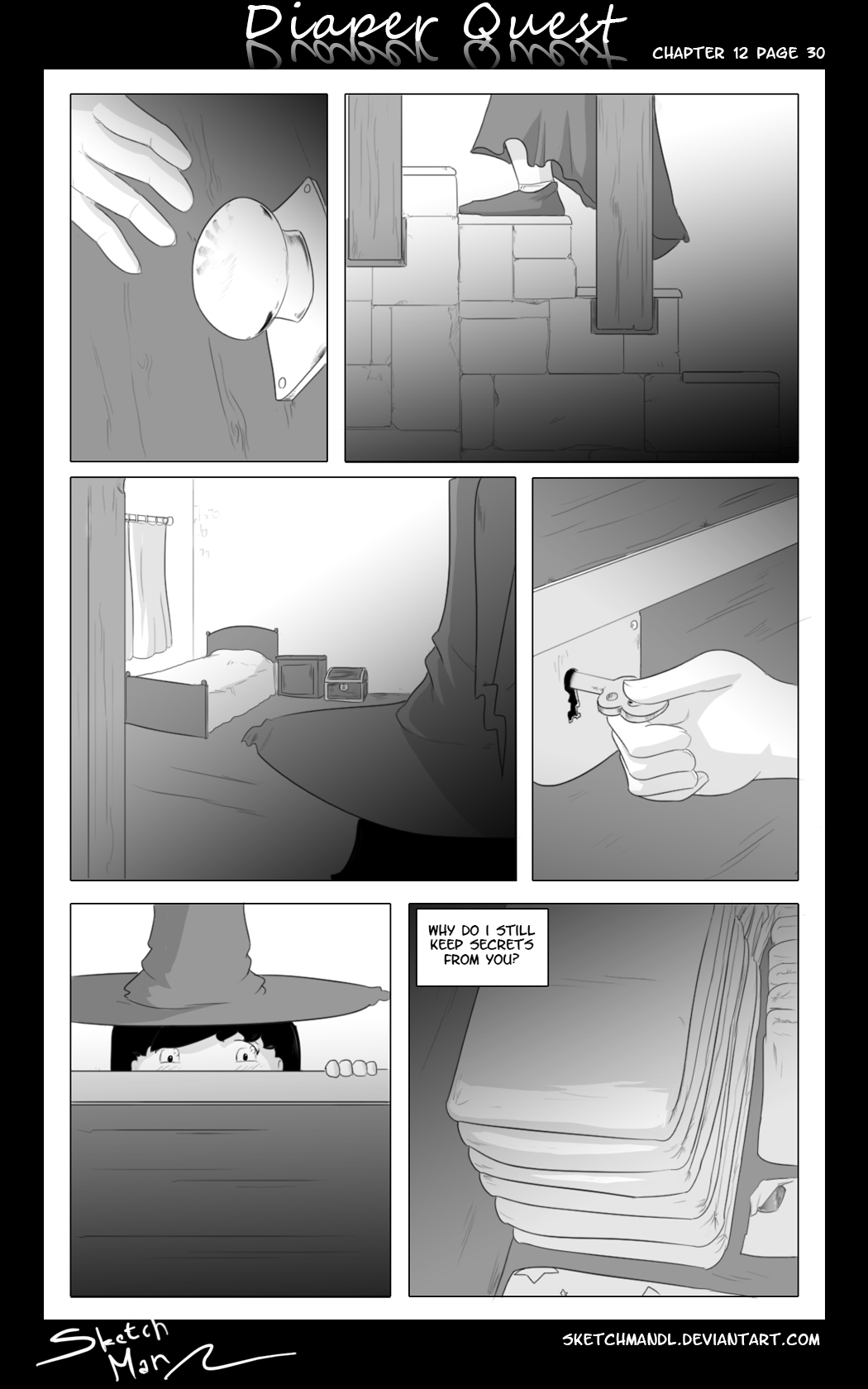 Sketch Man's Diaper Quest Complete - Page 239