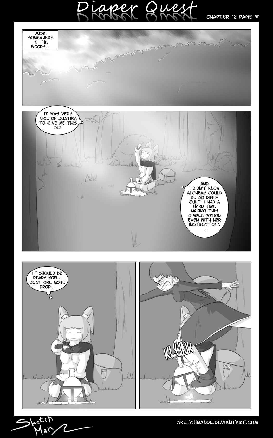 Sketch Man's Diaper Quest Complete - Page 240