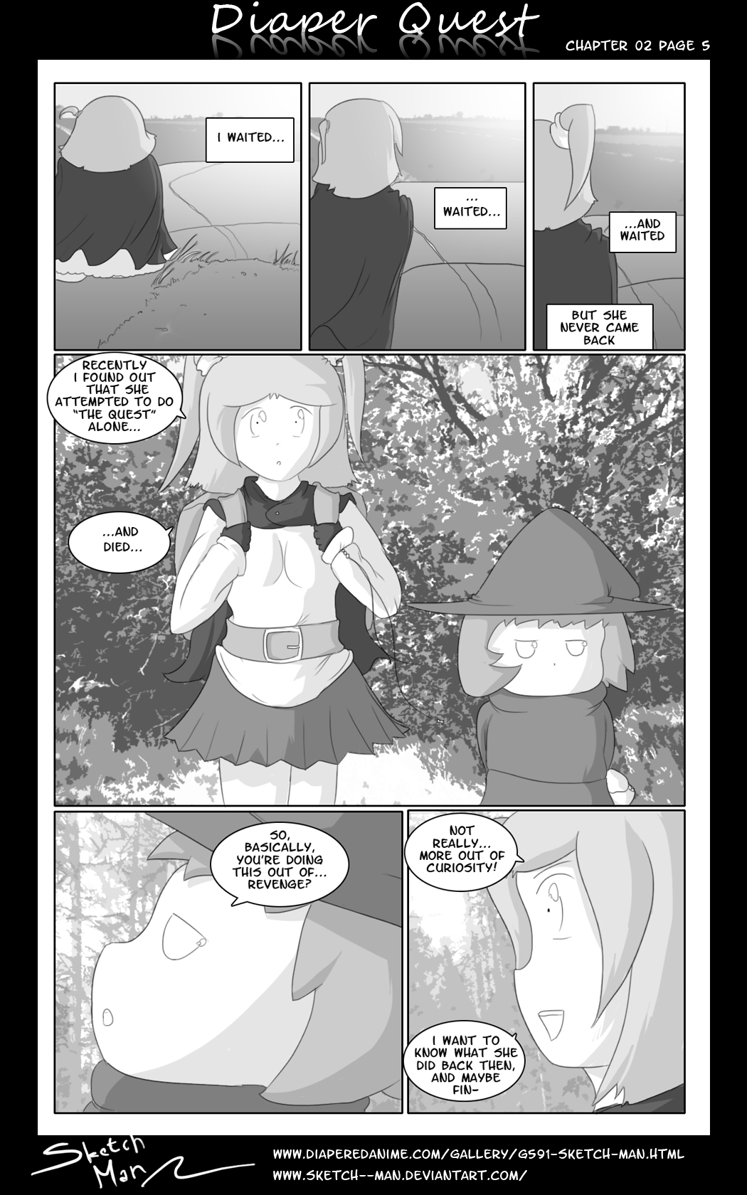 Sketch Man's Diaper Quest Complete - Page 25