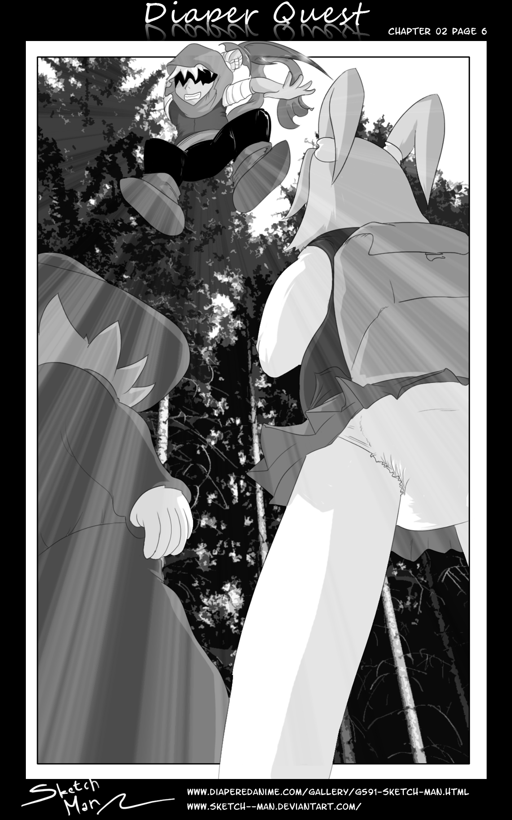 Sketch Man's Diaper Quest Complete - Page 26