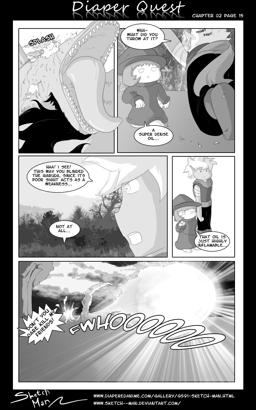 Sketch Man's Diaper Quest Complete - Page 35