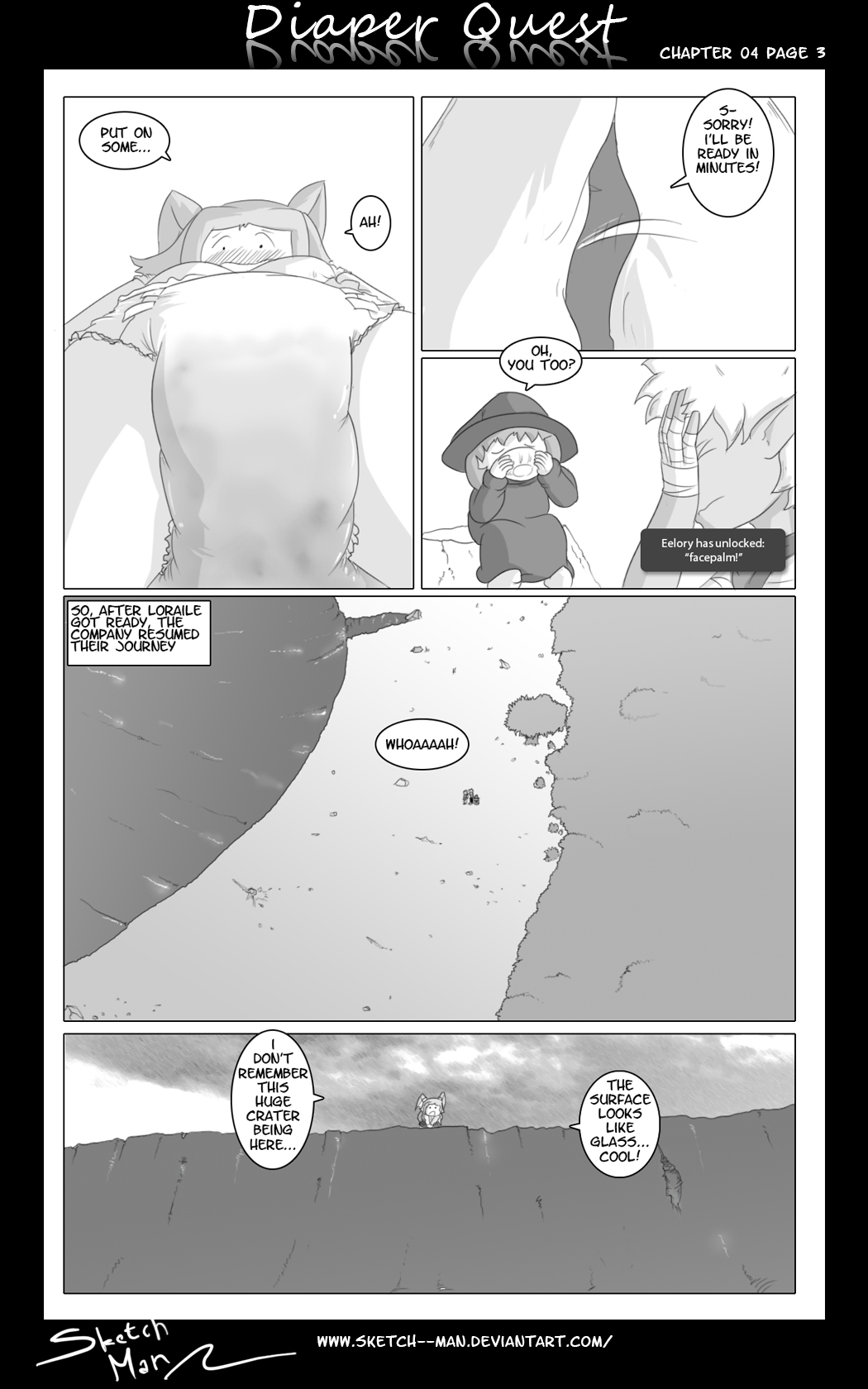 Sketch Man's Diaper Quest Complete - Page 61