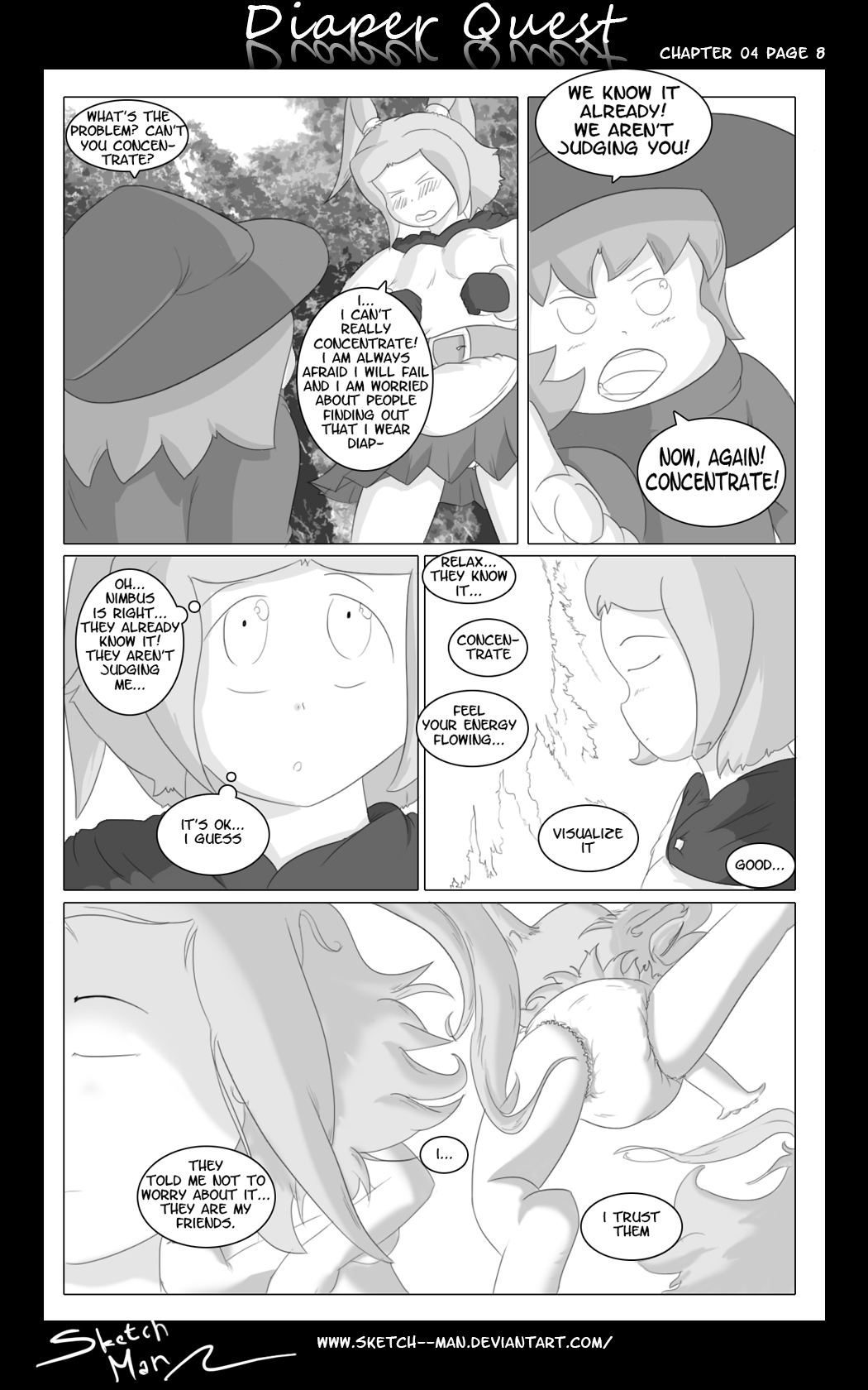 Sketch Man's Diaper Quest Complete - Page 66