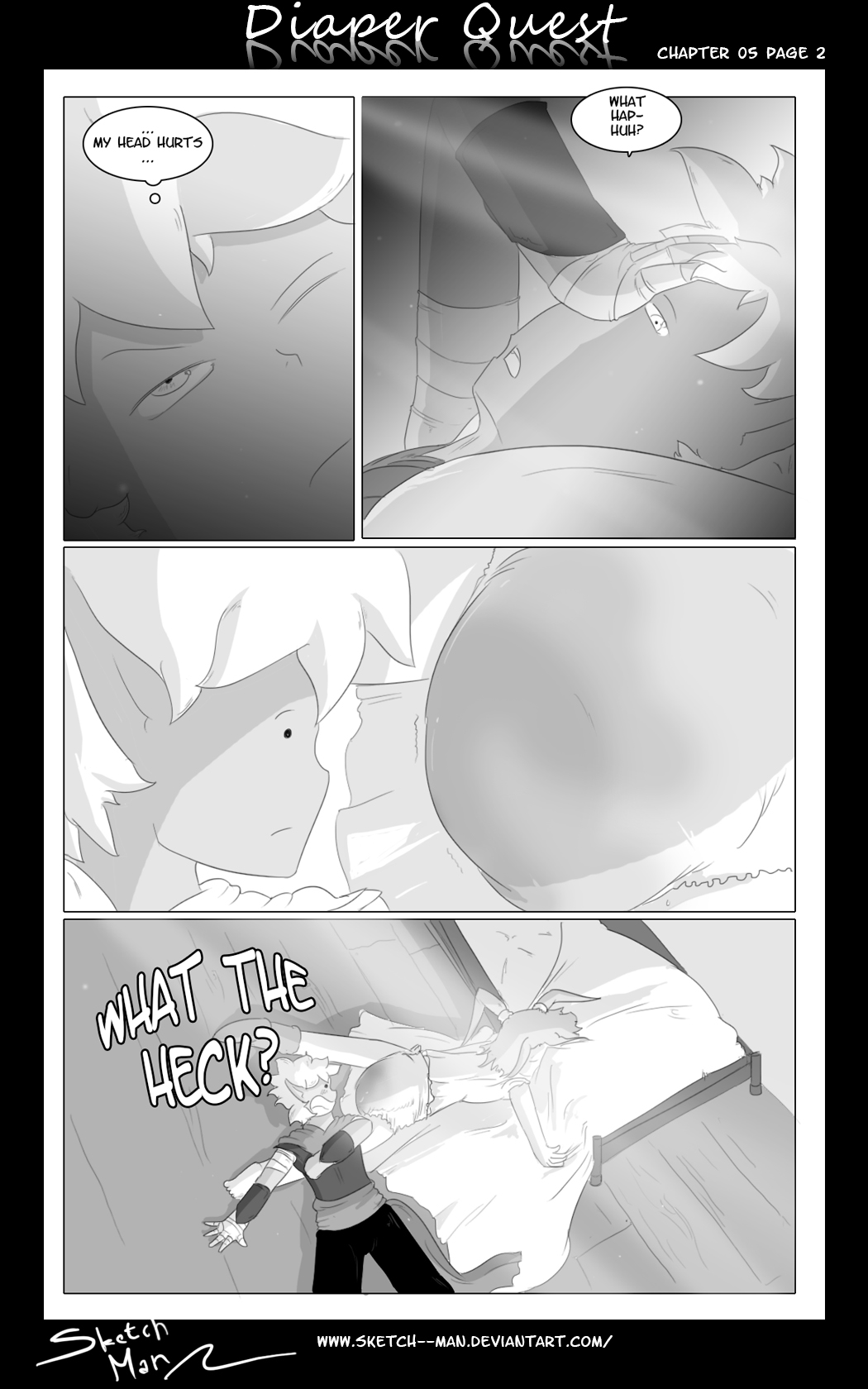 Sketch Man's Diaper Quest Complete - Page 79