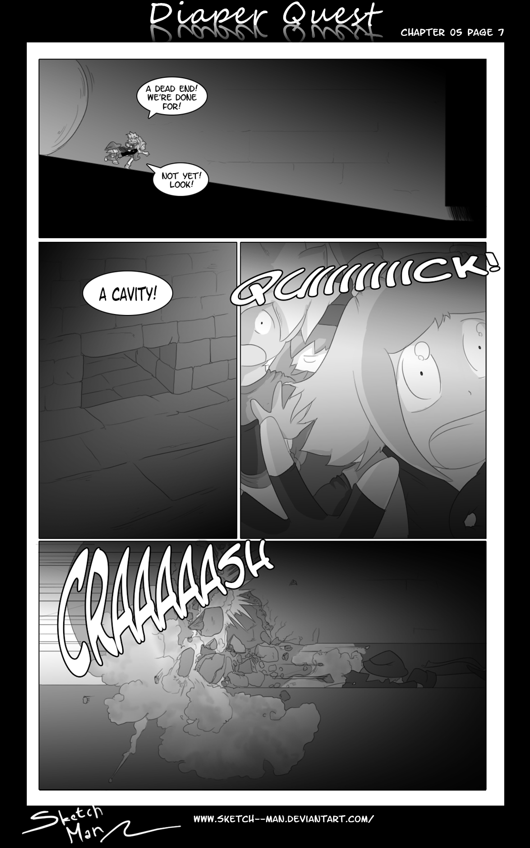 Sketch Man's Diaper Quest Complete - Page 84