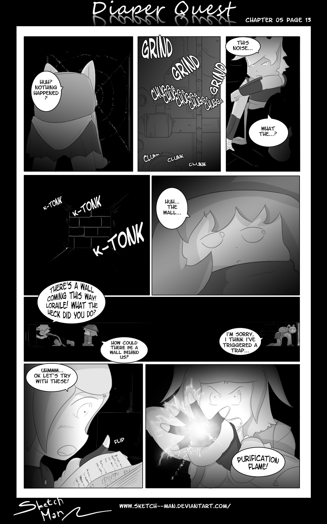 Sketch Man's Diaper Quest Complete - Page 90