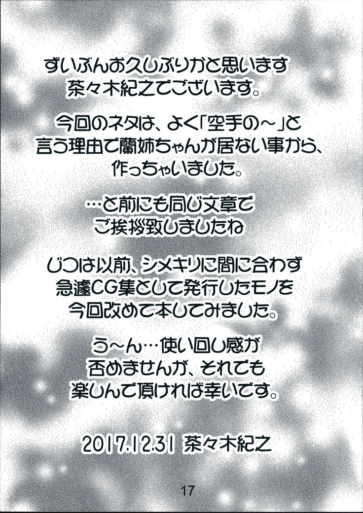 Kyou wa karate no tokkun de - Page 17