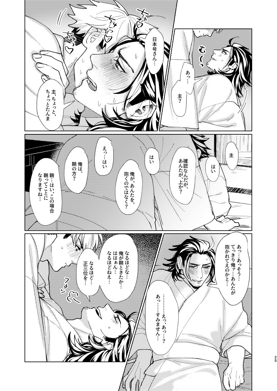 Nihongou-san to Saniwa no Hanashi - Page 26