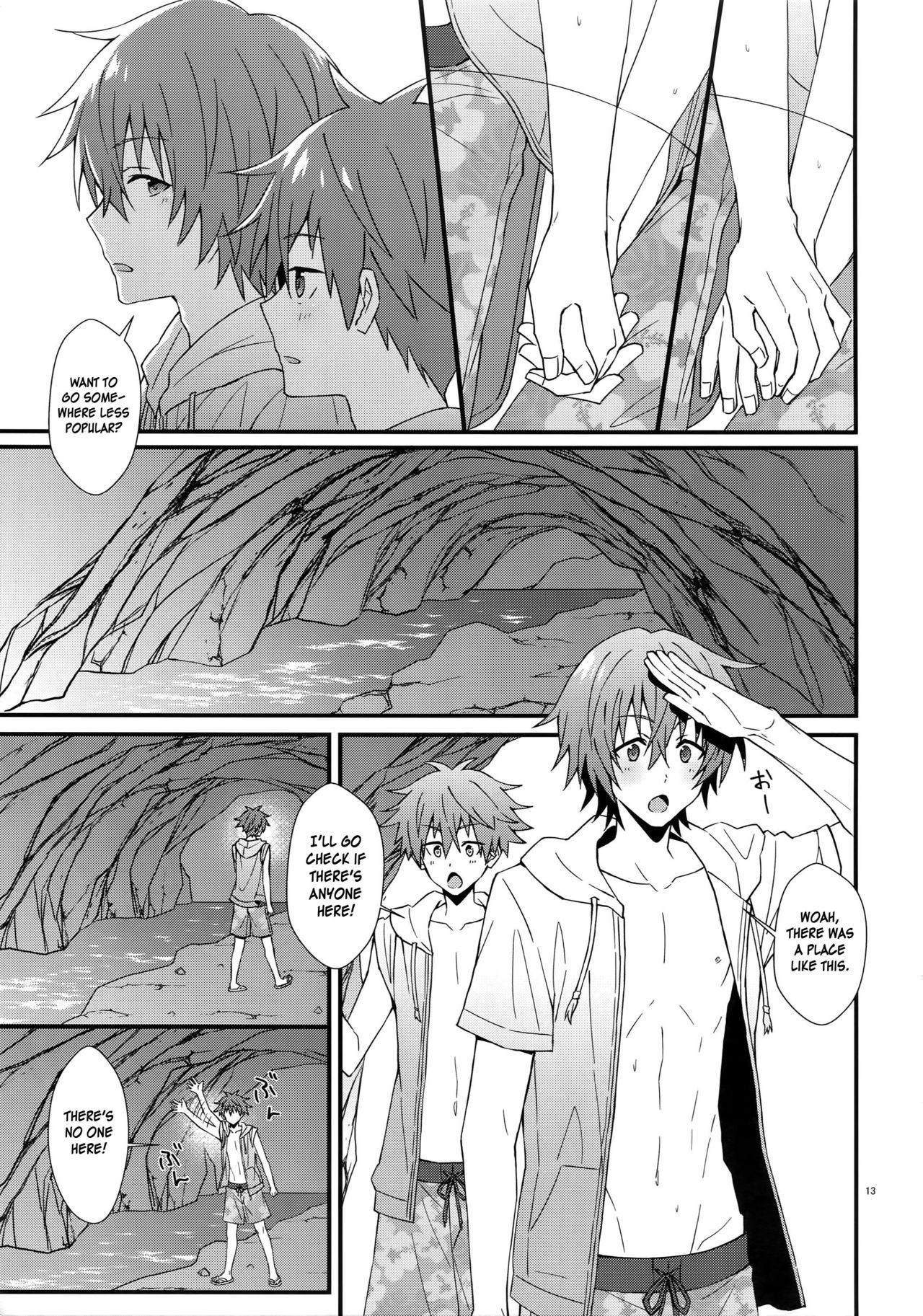 Lucky Sukebe Summer - Page 12