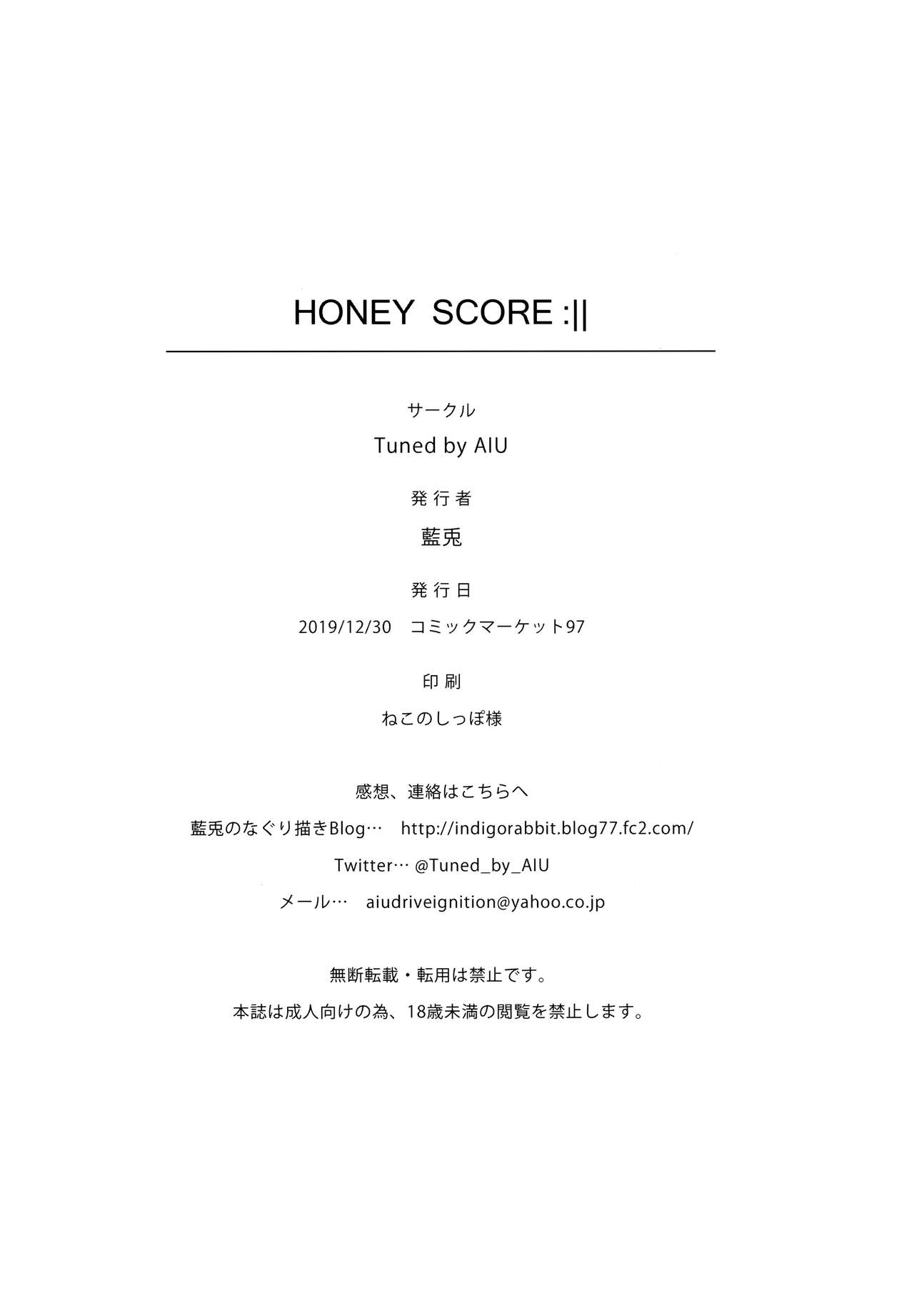 HONEY SCORE - Page 21