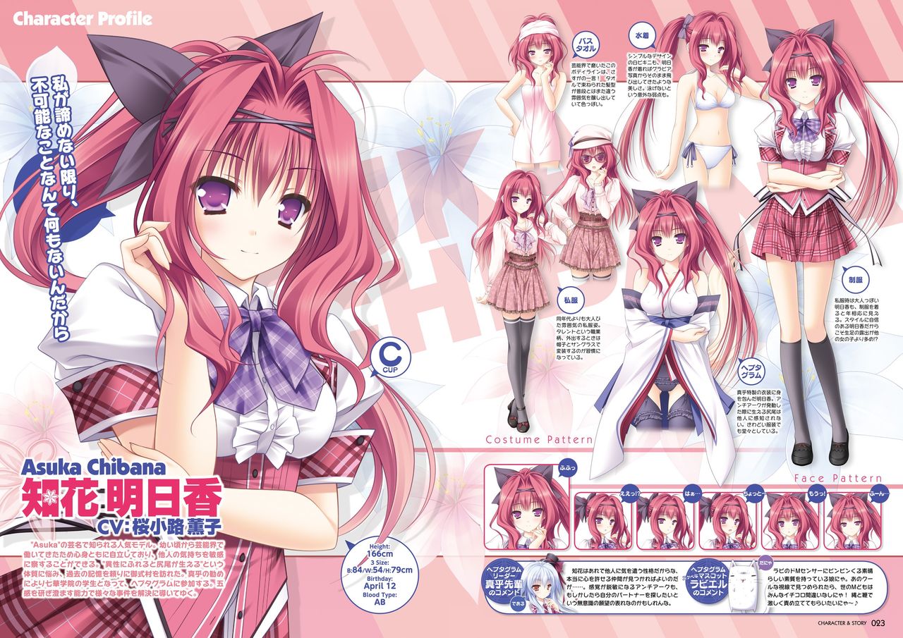 Hanairo Heptagram visual fanbook - Page 23