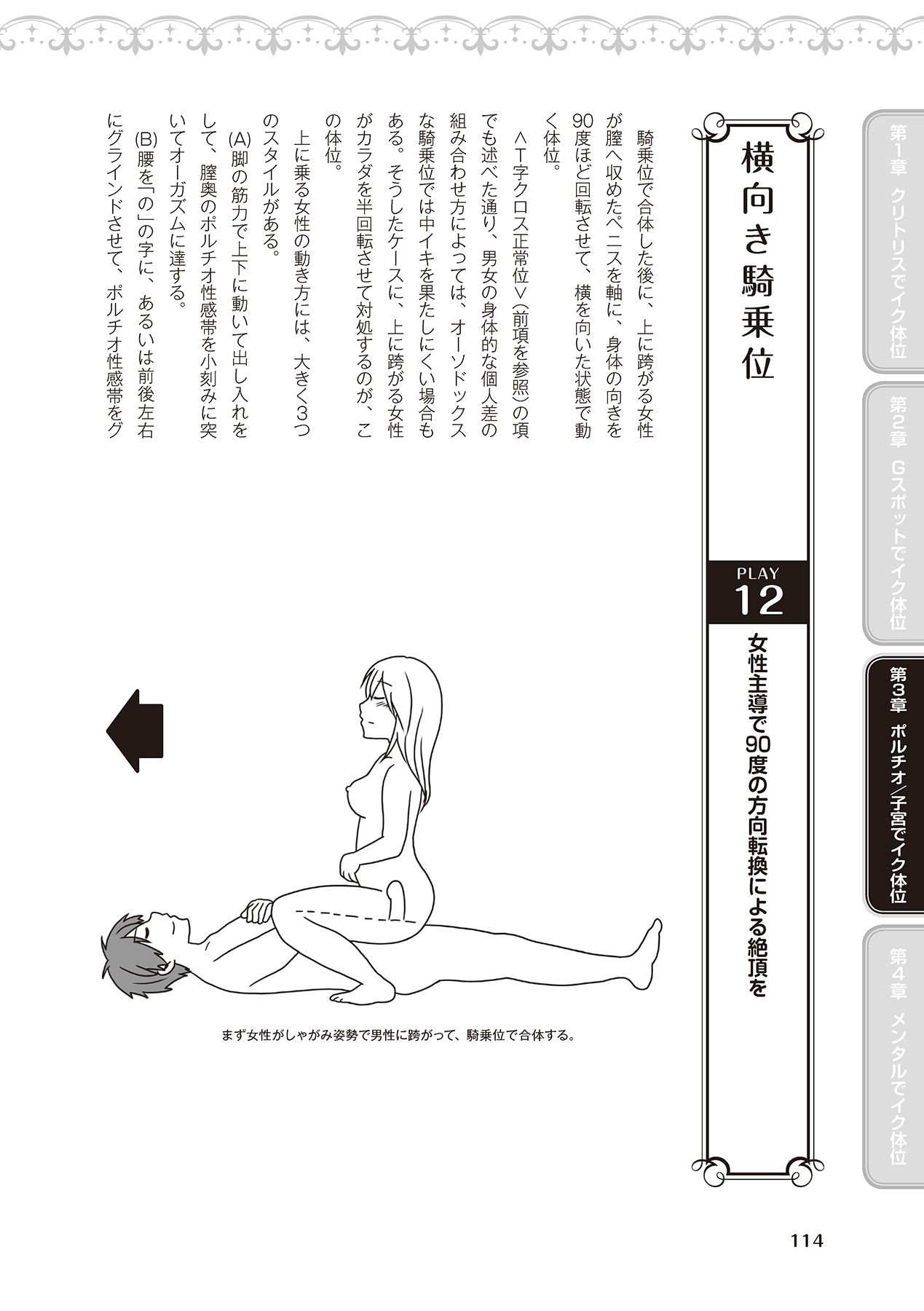 女性が必ずイク体位・オーガズム48手 完全マニュアル イラスト版 ……せくポジ48！ - Page 116