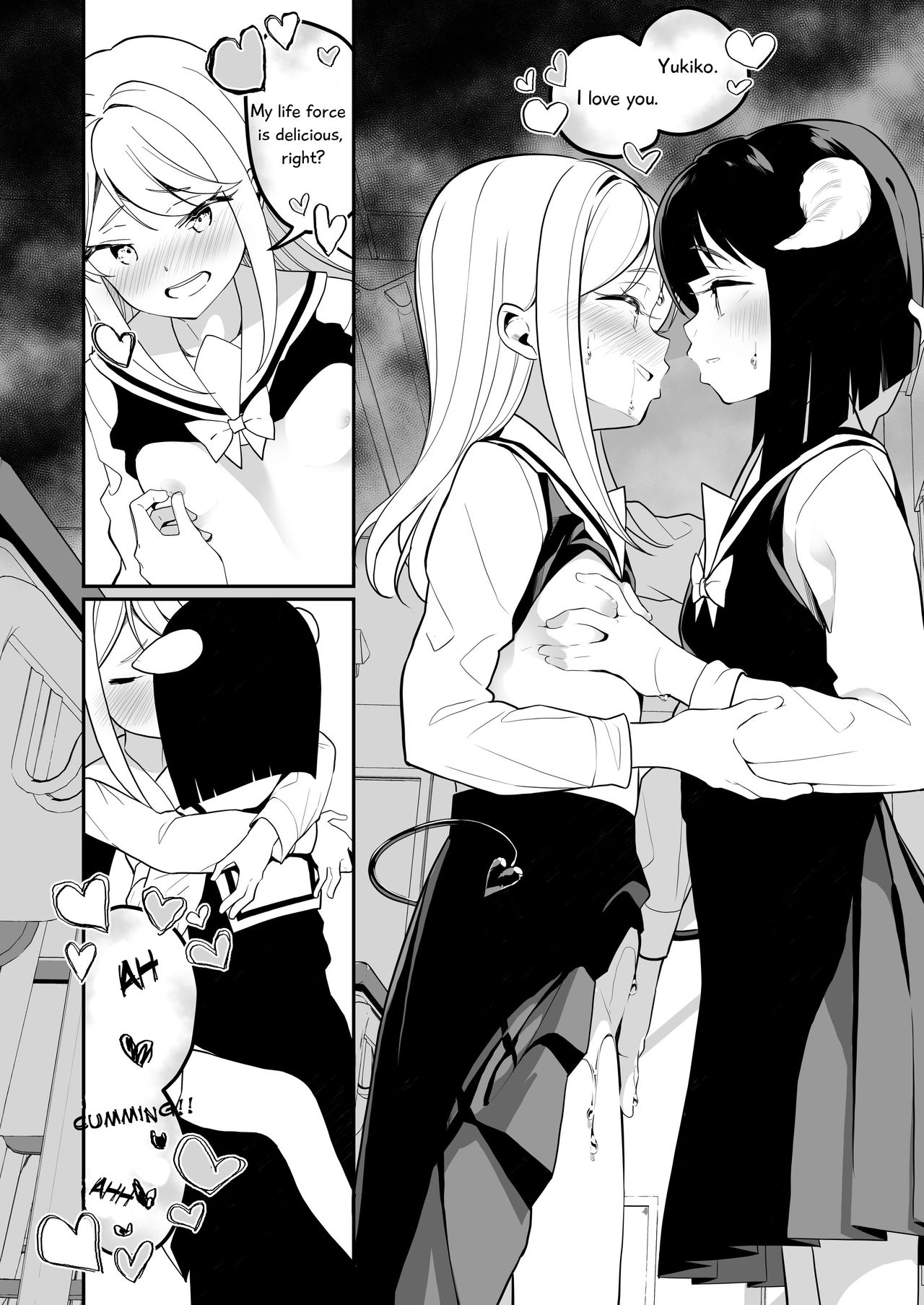 Succubus no Yuri na Hanashi 1 and 2 - Page 70