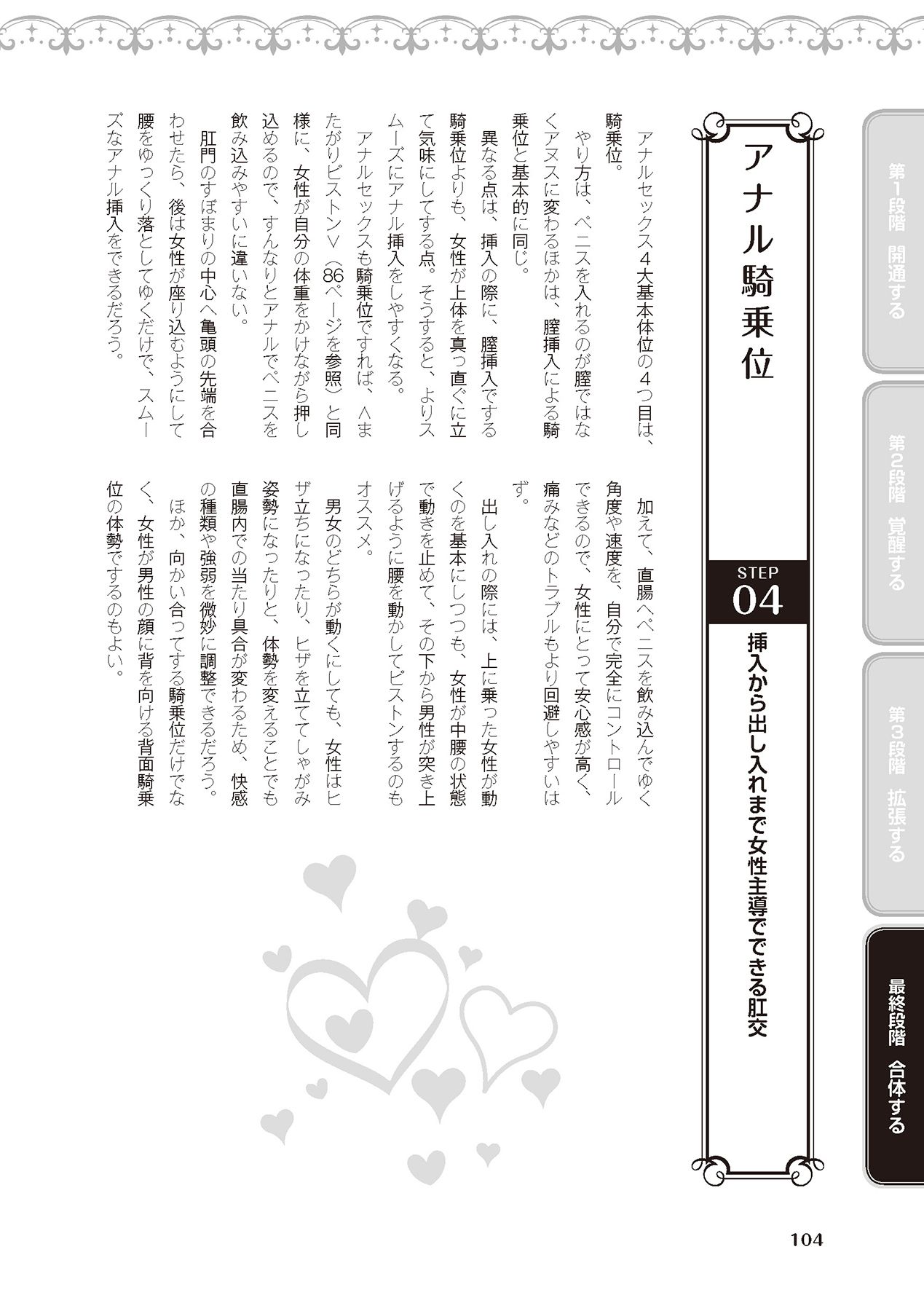 アナル性感開発・お尻エッチ 完全マニュアル イラスト版…尻アナッ！ - Page 106