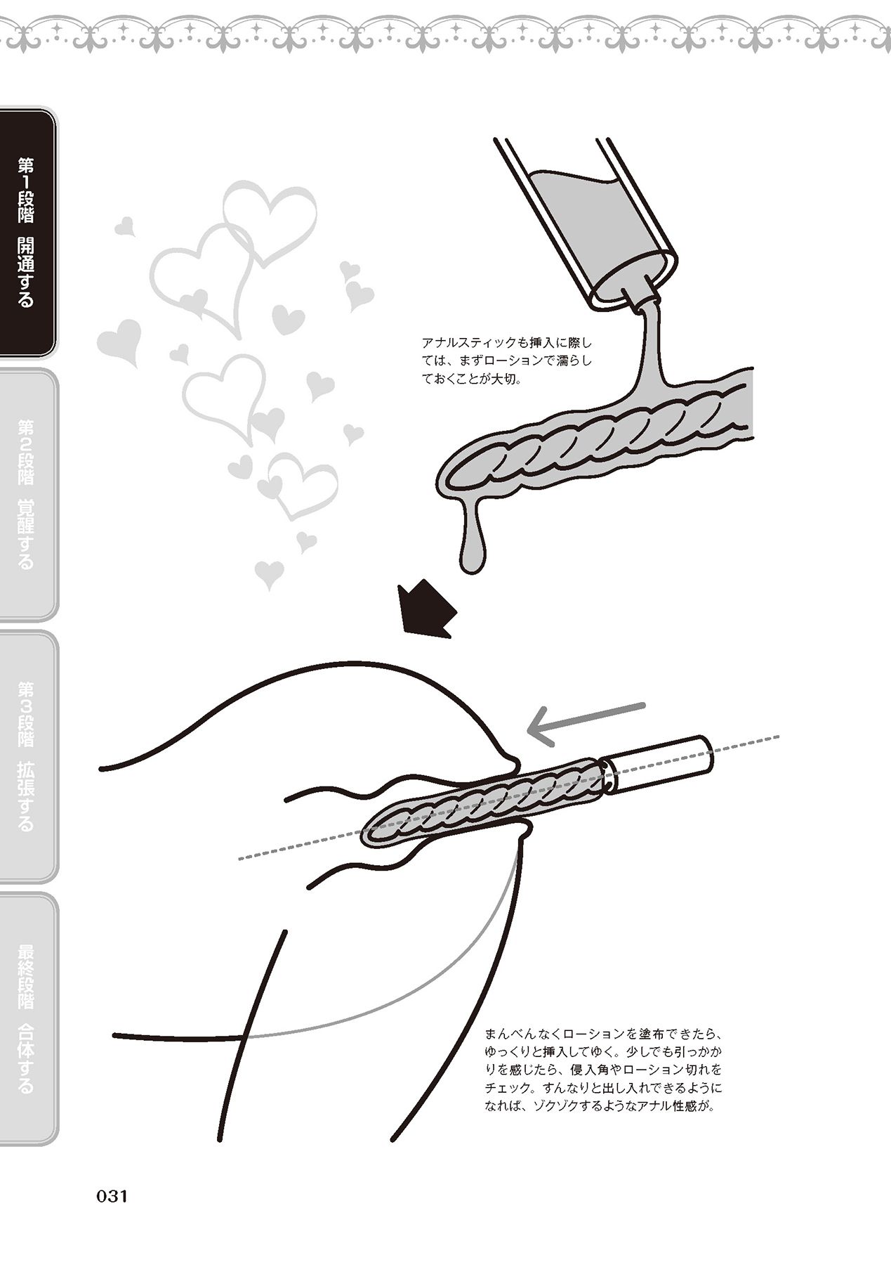 アナル性感開発・お尻エッチ 完全マニュアル イラスト版…尻アナッ！ - Page 33