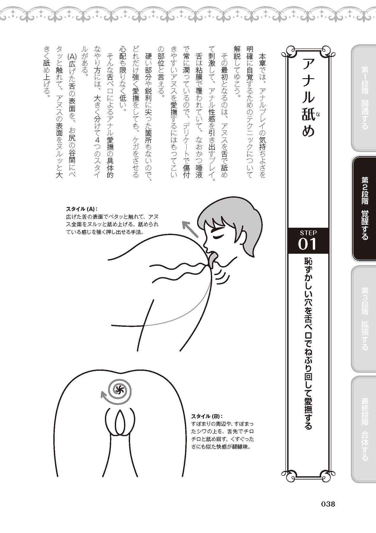 アナル性感開発・お尻エッチ 完全マニュアル イラスト版…尻アナッ！ - Page 40