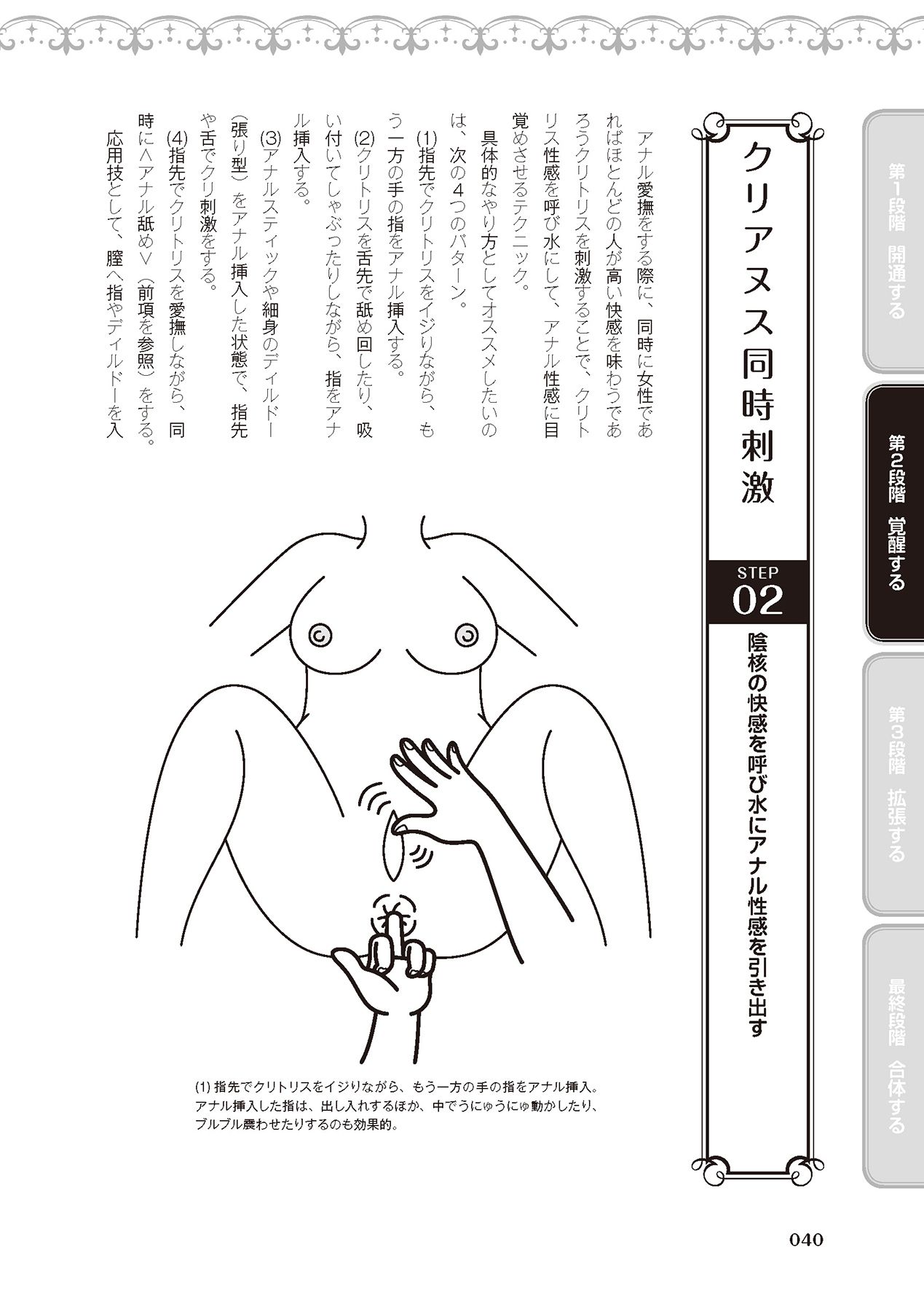 アナル性感開発・お尻エッチ 完全マニュアル イラスト版…尻アナッ！ - Page 42