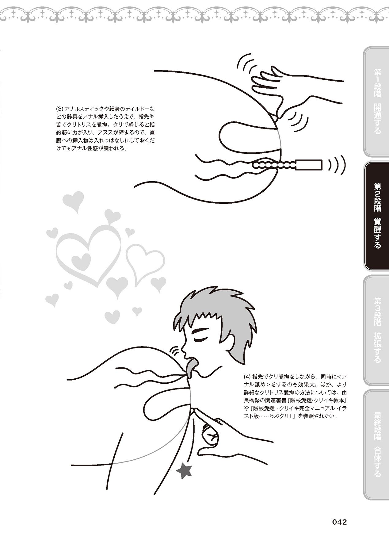 アナル性感開発・お尻エッチ 完全マニュアル イラスト版…尻アナッ！ - Page 44