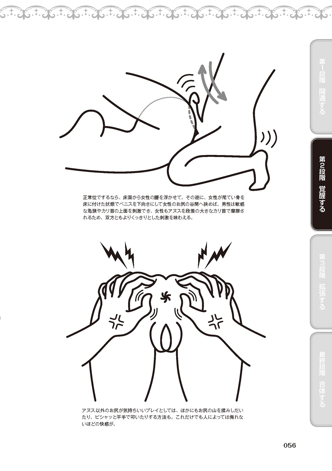 アナル性感開発・お尻エッチ 完全マニュアル イラスト版…尻アナッ！ - Page 58