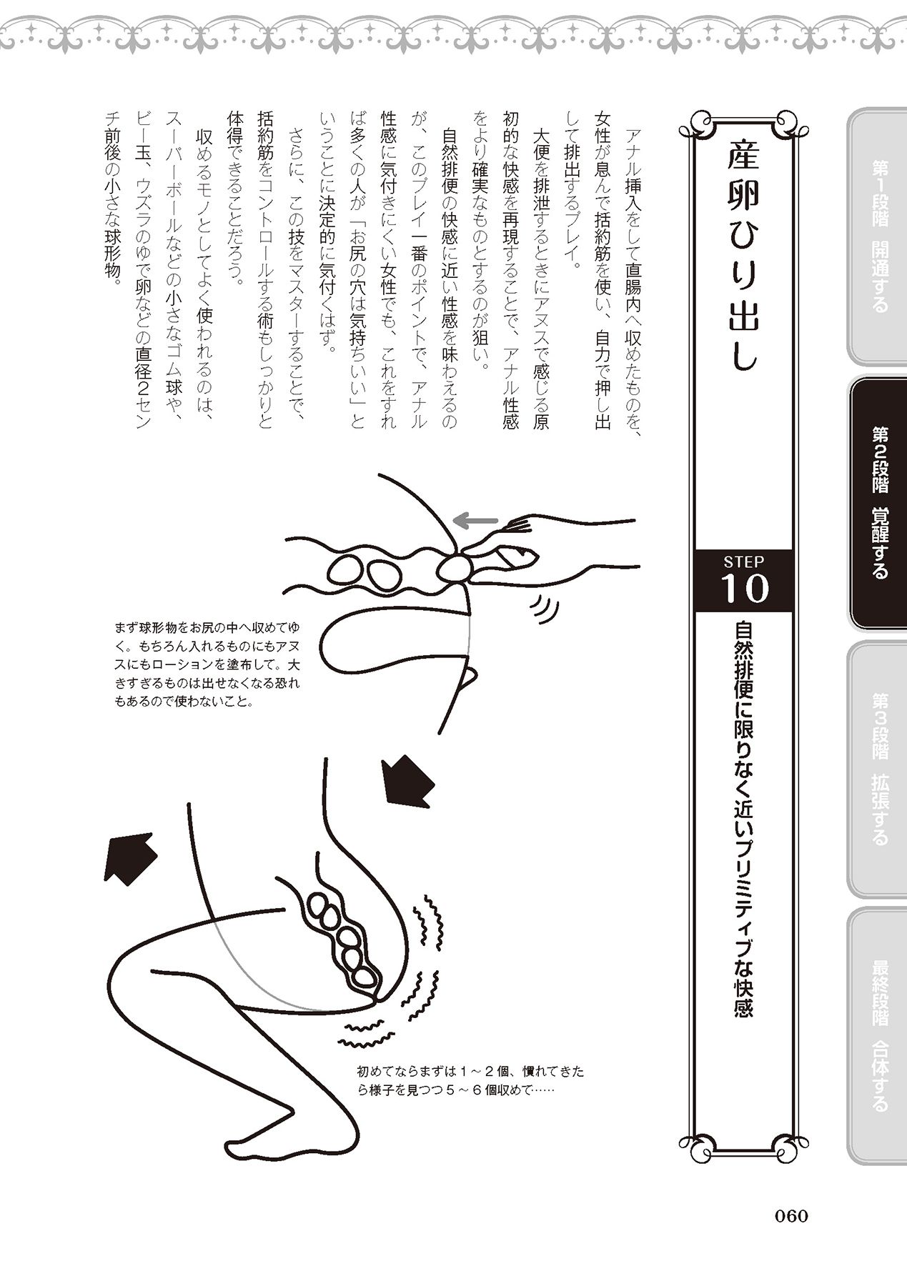 アナル性感開発・お尻エッチ 完全マニュアル イラスト版…尻アナッ！ - Page 62