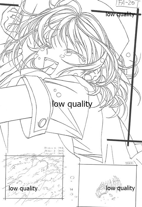 Flutter of birds 線画集 - Page 13