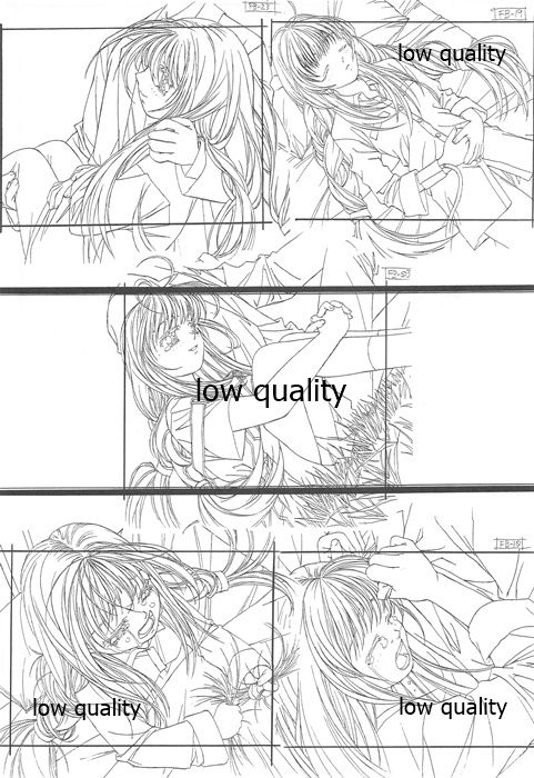 Flutter of birds 線画集 - Page 44