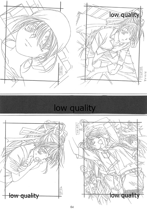 Flutter of birds 線画集 - Page 63