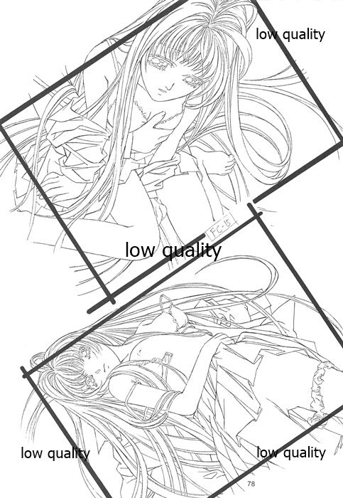 Flutter of birds 線画集 - Page 77