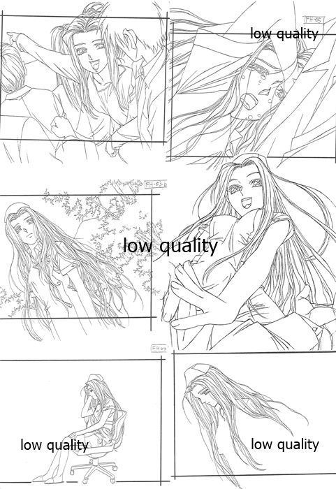 Flutter of birds 線画集 - Page 82