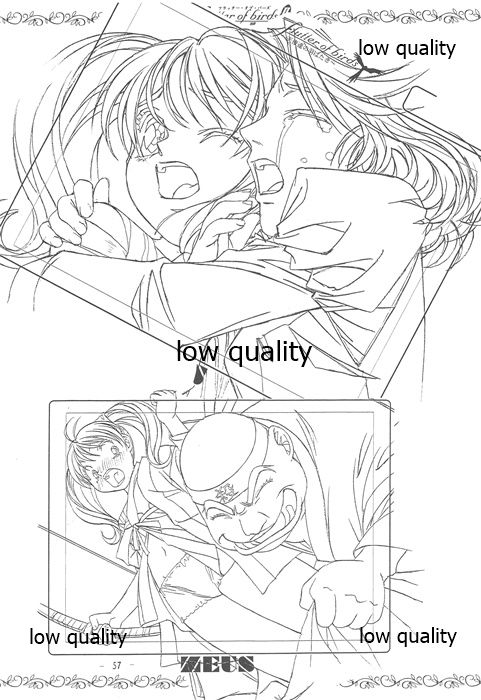 flutter of birdsII 天使たちの翼 線画集 - Page 56
