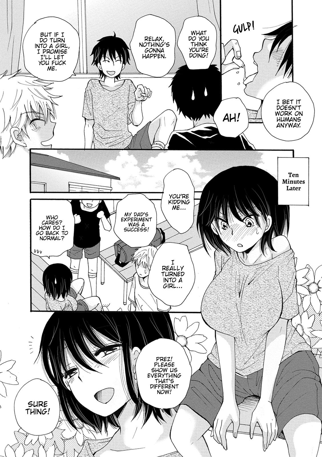 WEB Ban Mesuiki!! Nyotaika Yuugi Vol. 04 - Page 36